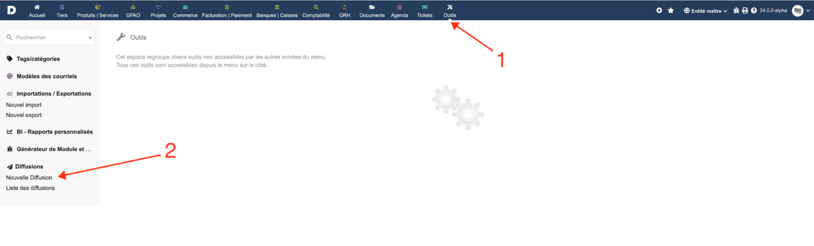 Image Accès à diffusion