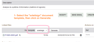 SoleilSign - "soleilsign" printing template