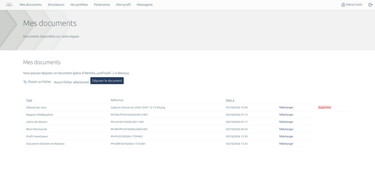 Portail Client