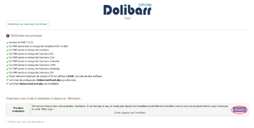 9. Cliquer sur Démarrer