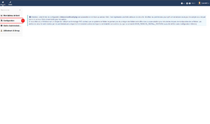 (1).Cliquer sur Configuration