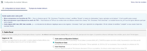 Capture ecran Config Partie 1