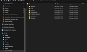 19. Aller dans le LocalDisk (C:) de votre ordinateur puis cliquer sur Dolibarr