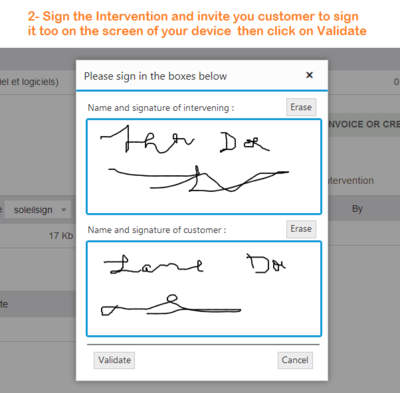 SoleilSign - Signatures Area